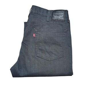 Levi Strauss 541 Athletic Fit Taper Gray Wash Jeans Men W38 L30 Color Distressed